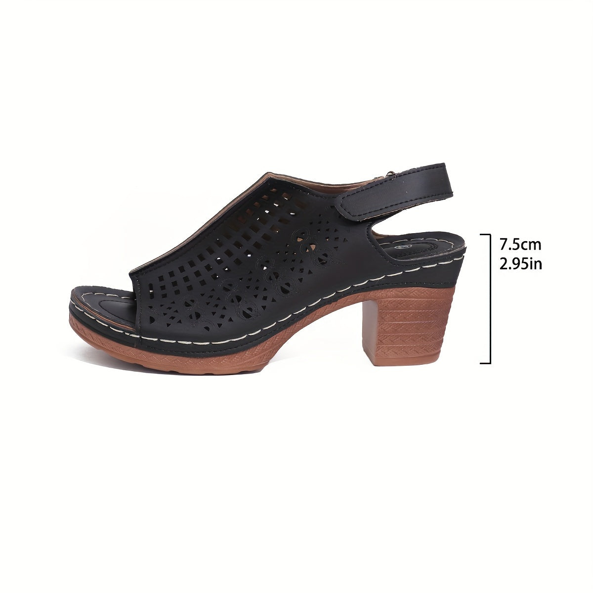 EleganzaStride™ – Vrouwen Sandalen met Elegante Dikke Hak en Comfort-3