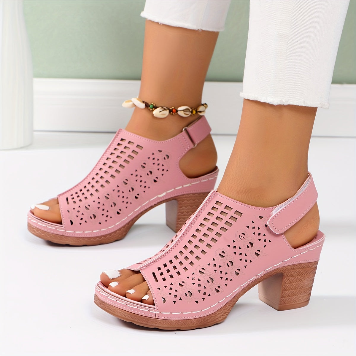 Variant image for EleganzaStride™ – Vrouwen Sandalen met Elegante Dikke Hak en Comfort-33