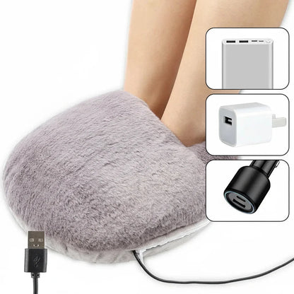 Elektrische Voetwarmer USB Zachte Warmte voor Thuis en Kantoor - Velinix