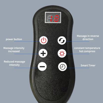 Elektrisches Fuß- und Beinmassagegerät mit Shiatsu und Wärmefunktion 3