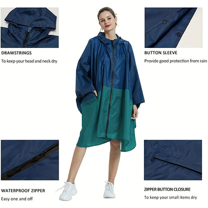 Waterdichte Regenjas met Capuchon voor Outdoor