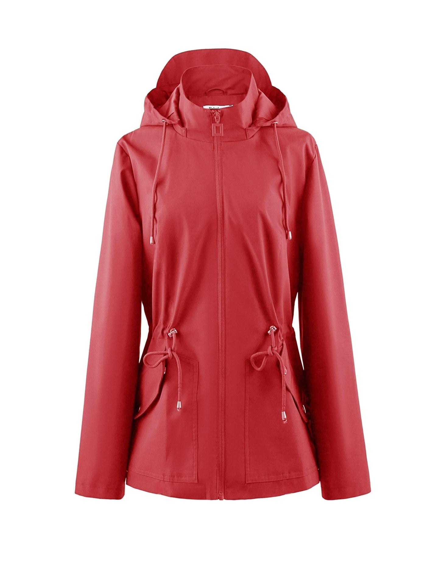 Waterdichte Jas met Capuchon voor Vrouw Elegant en Functioneel