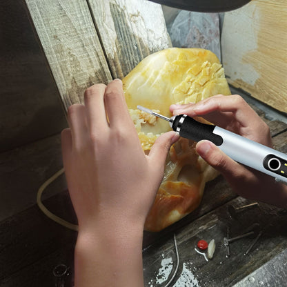 EngraveMaster™ - Professionele Draadloze Graveerpen voor Hout, Glas & Metaal