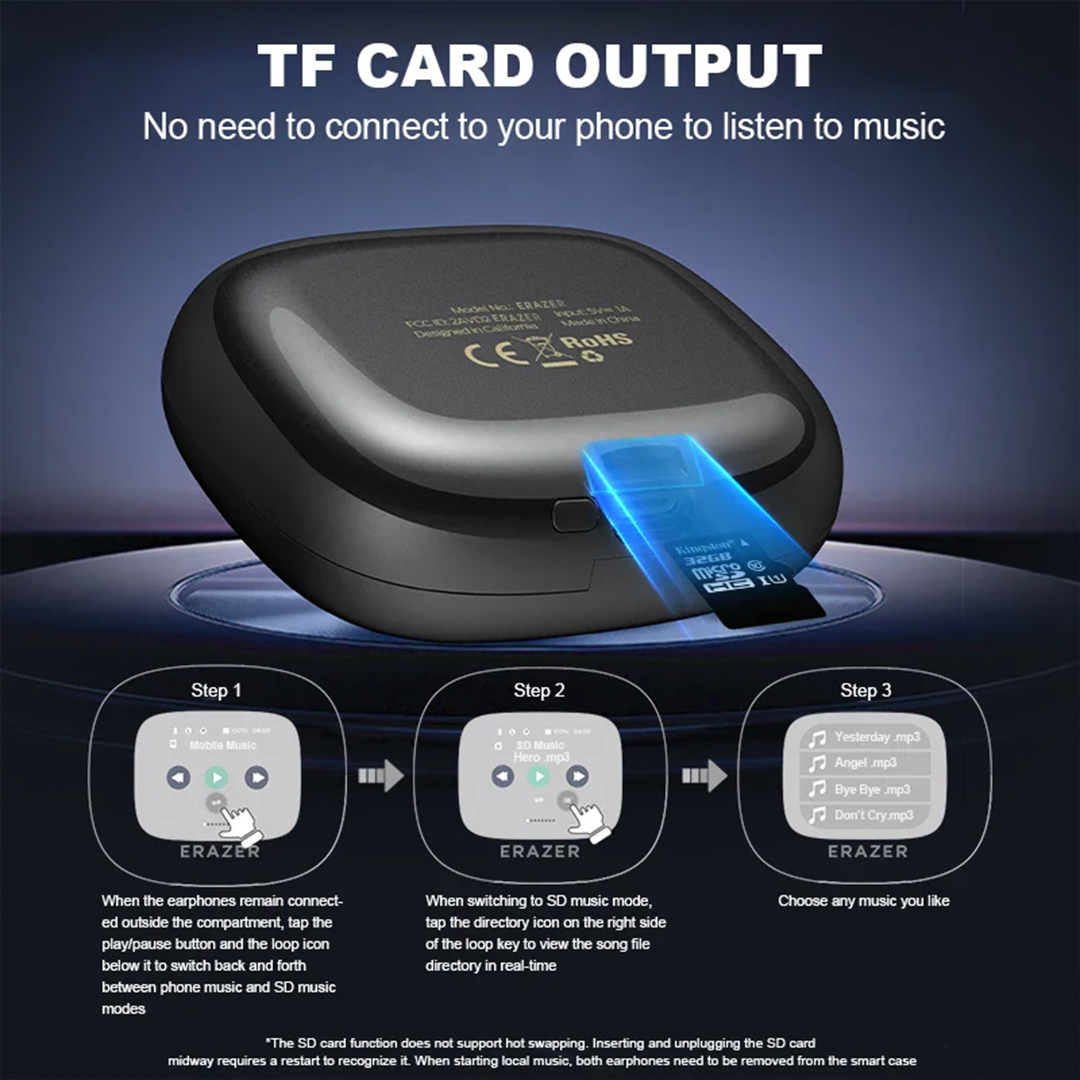 Bluetooth Koptelefoon Draadloos Met Touch Bediening