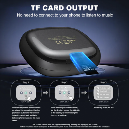 Bluetooth Koptelefoon Draadloos Met Touch Bediening