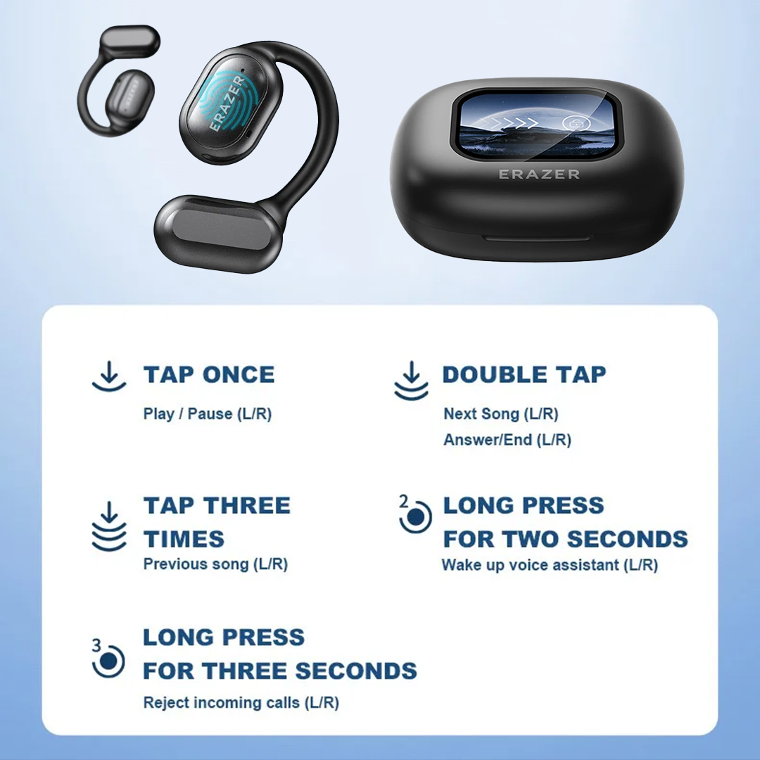 Bluetooth Koptelefoon Draadloos Met Touch Bediening