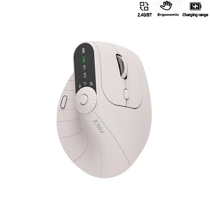 Ergonomische Muis Bluetooth Oplaadbaar Verticaal Design - Velinix