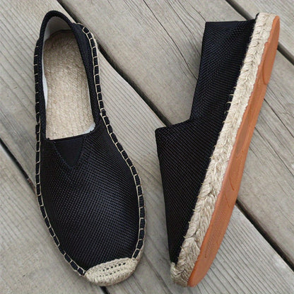 EspadriFlex™ – Comfortabele Canvas Espadrilles voor Heren