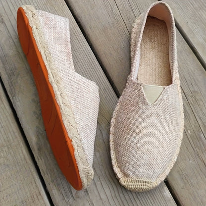 EspadriFlex™ – Comfortabele Canvas Espadrilles voor Heren