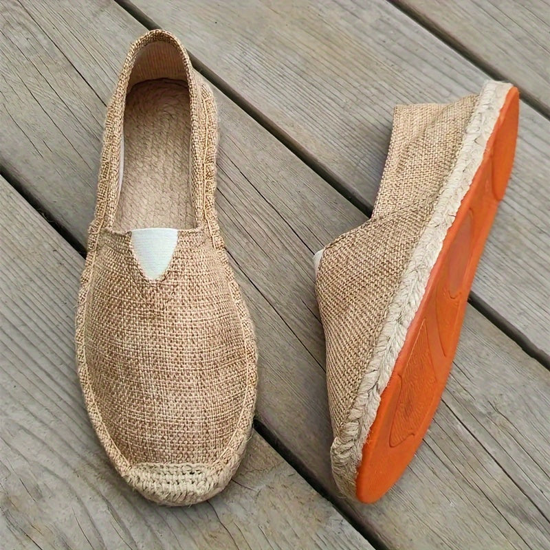 EspadriFlex™ – Comfortabele Canvas Espadrilles voor Heren