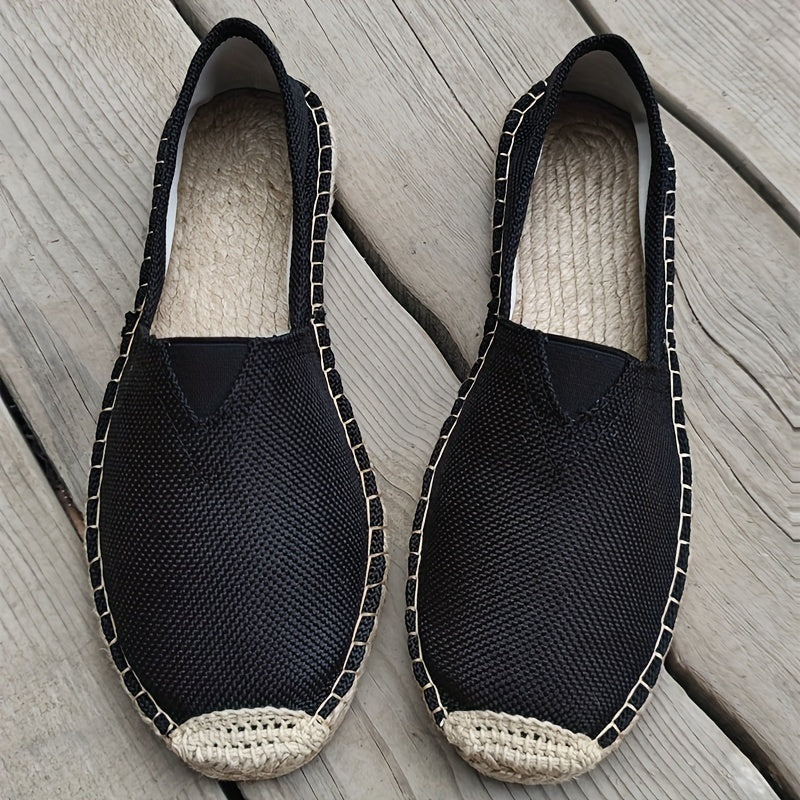EspadriFlex™ – Comfortabele Canvas Espadrilles voor Heren