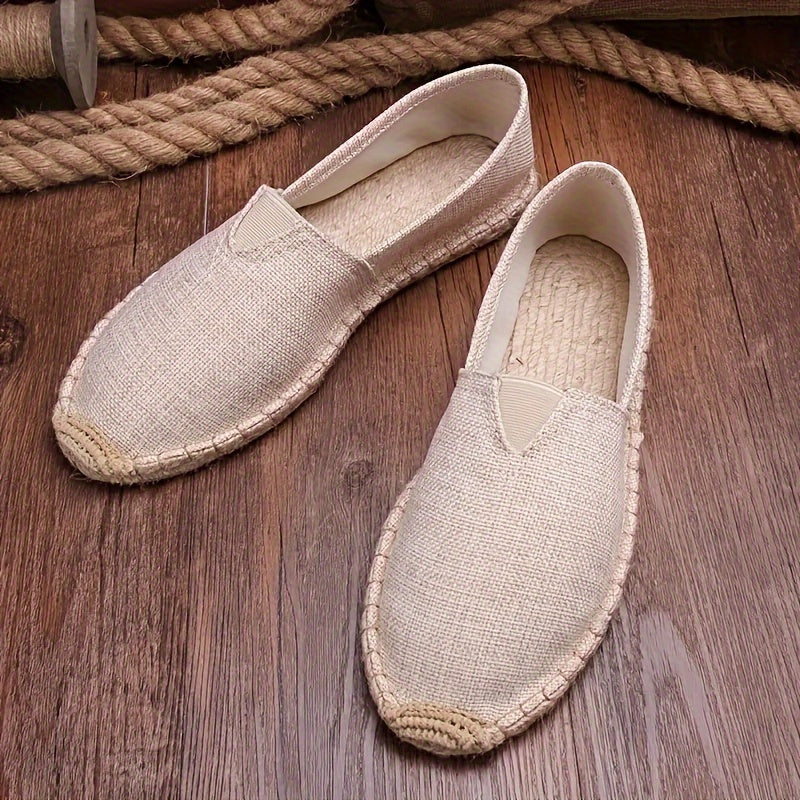EspadriFlex™ – Comfortabele Canvas Espadrilles voor Heren