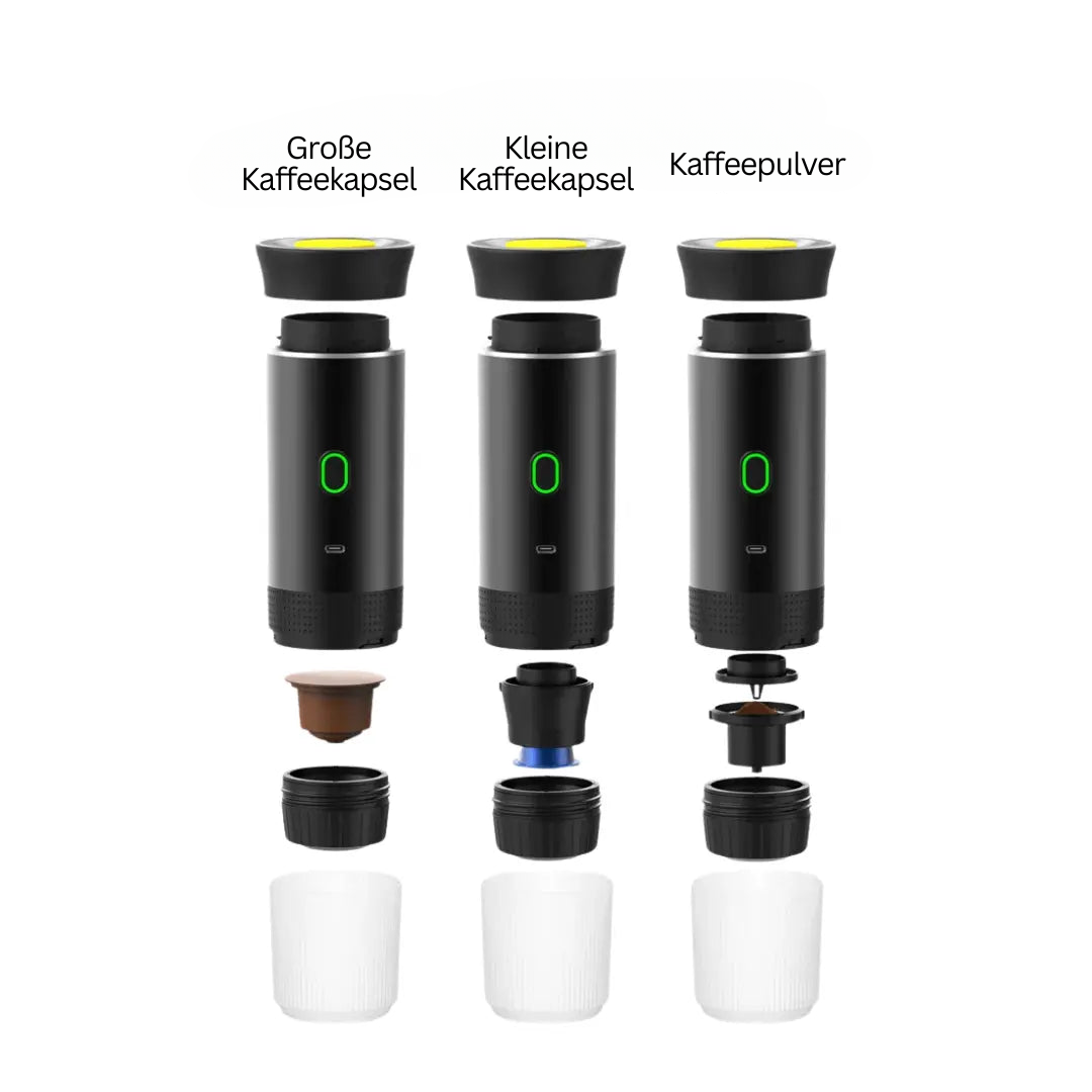 Draagbare Espressomachine Compact en Portabel voor Underweg