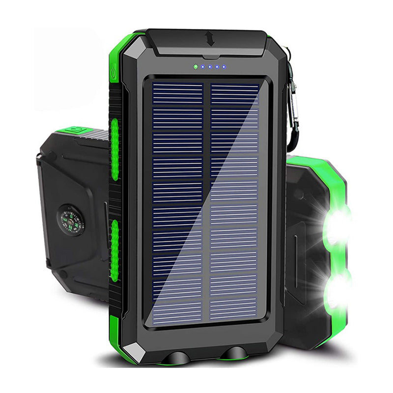 Externe batterij met zonneoplader voor mobiele telefoons 6