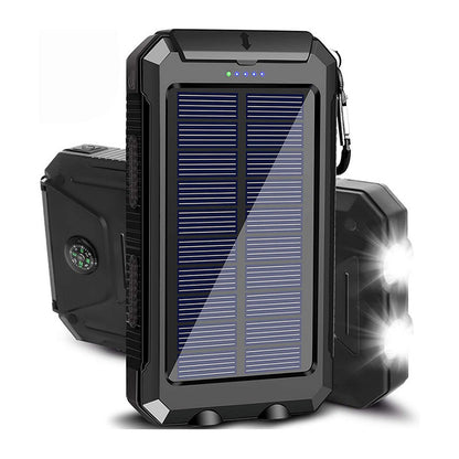 Externe batterij met zonneoplader voor mobiele telefoons 8