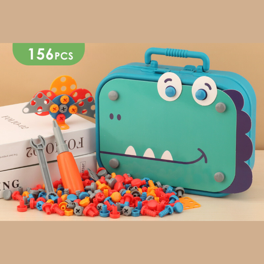 Kinder Gereedschapskist 3D Montessori Speelgoed