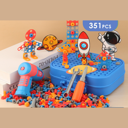 Kinder Gereedschapskist 3D Montessori Speelgoed