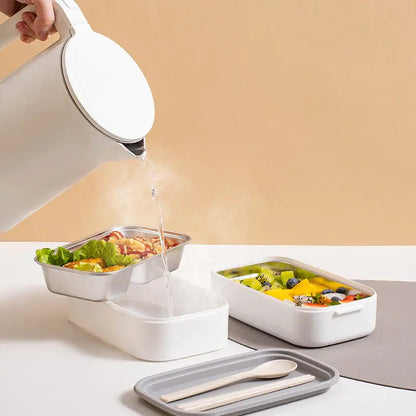 RVS Lunchbox 2-Lagen Bento Doos