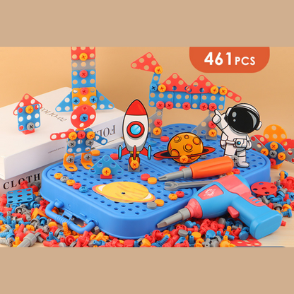 Kinder Gereedschapskist 3D Montessori Speelgoed