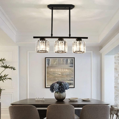 Moderne Hanglamp Art Deco Stijl Glazen Kroonluchter