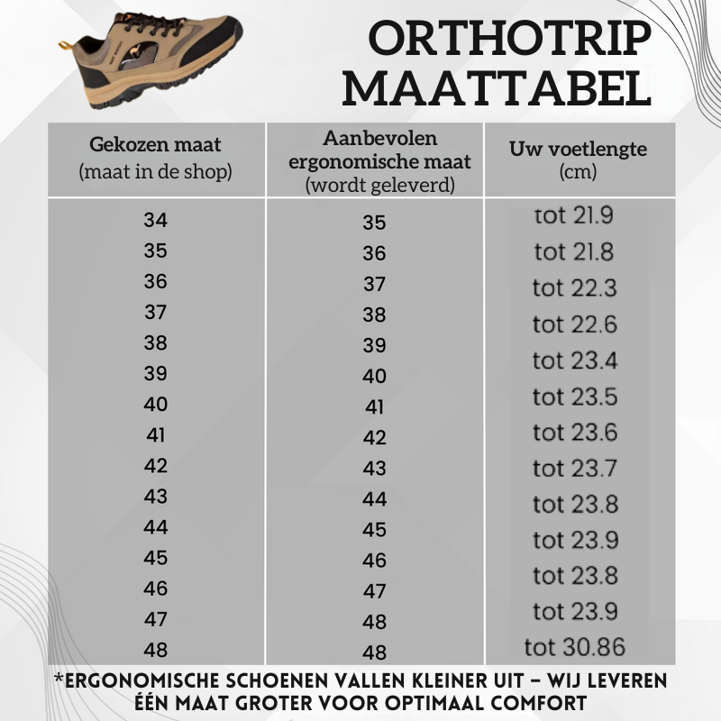 Ergonomische Comfortschoenen voor Pijnverlichting