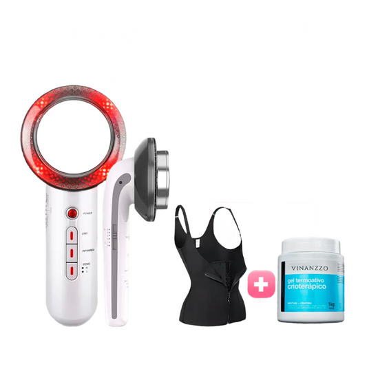 LipoCavi Therapie Set voor Vetverbranding met Luxe Accessoires - Velinix
