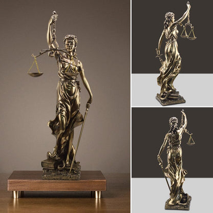 Rechtvaardigheid Beeld Figuur Justitia Decoratie