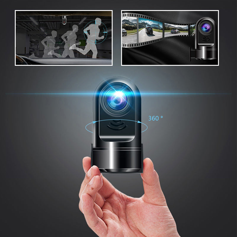 Mini Dashcam 1080P HD ADAS 360° Draaien