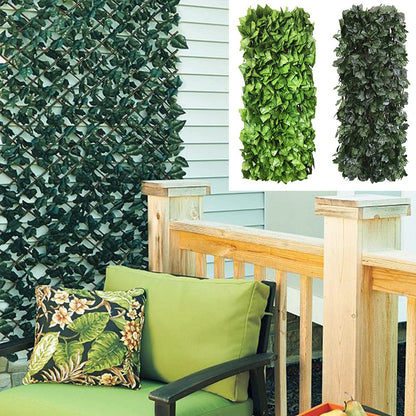 Uitbreidbare Schutting Faux Hout voor Privacy