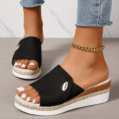 Variant image for Femivista™ – Dames Plateau Sandalen Met Comfortabel Voetbed & Ademend Materiaal-25