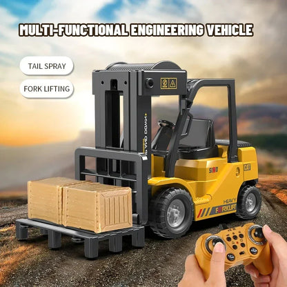 RC Heftruck met 6 Functies en Oplaadbare Batterij