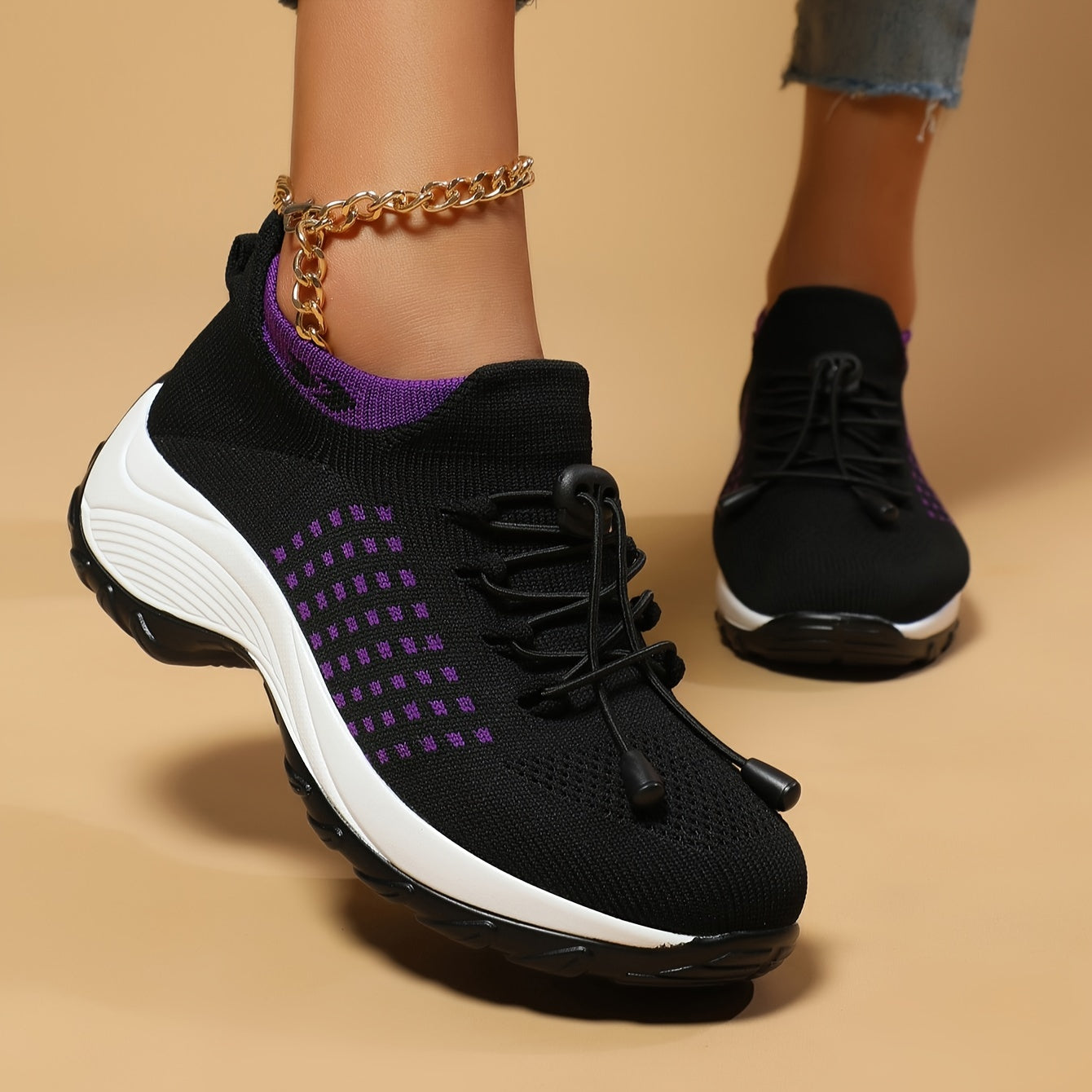 FlexaRelief™ – Dames Sneakers Ademend en Ondersteunend voor Comfort-3