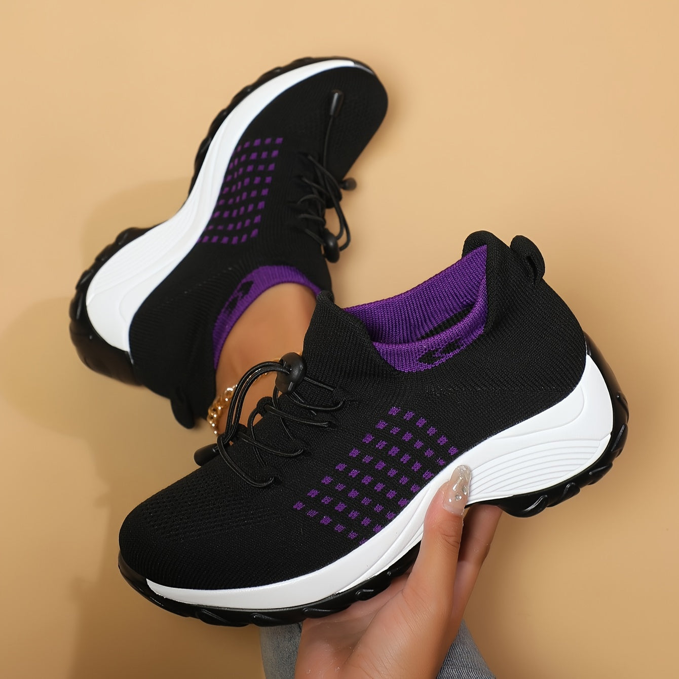 FlexaRelief™ – Dames Sneakers Ademend en Ondersteunend voor Comfort-5
