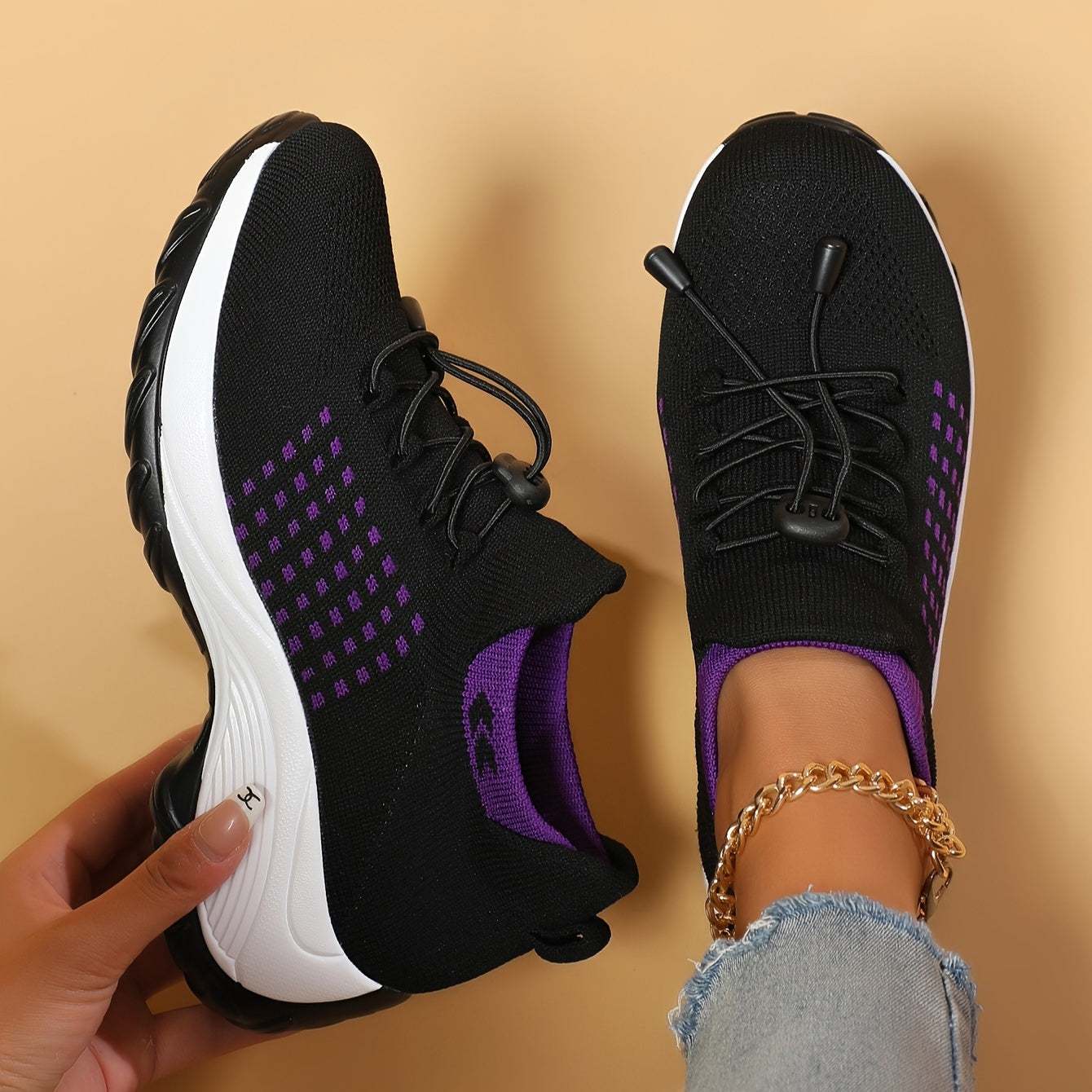 FlexaRelief™ – Dames Sneakers Ademend en Ondersteunend voor Comfort-6