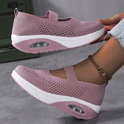 FlexiKnit™ – Dames Sneakers Ademend en Comfortabel Slip-On Design-3
