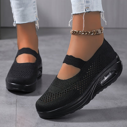 FlexiKnit™ – Dames Sneakers Ademend en Comfortabel Slip-On Design-4