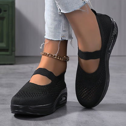 FlexiKnit™ – Dames Sneakers Ademend en Comfortabel Slip-On Design-5