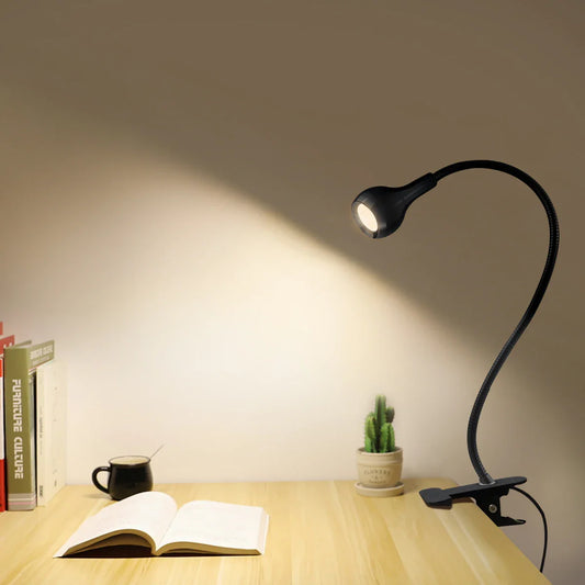 USB LED Leeslamp Flexibel 1W voor Bed en Bureau - Velinix