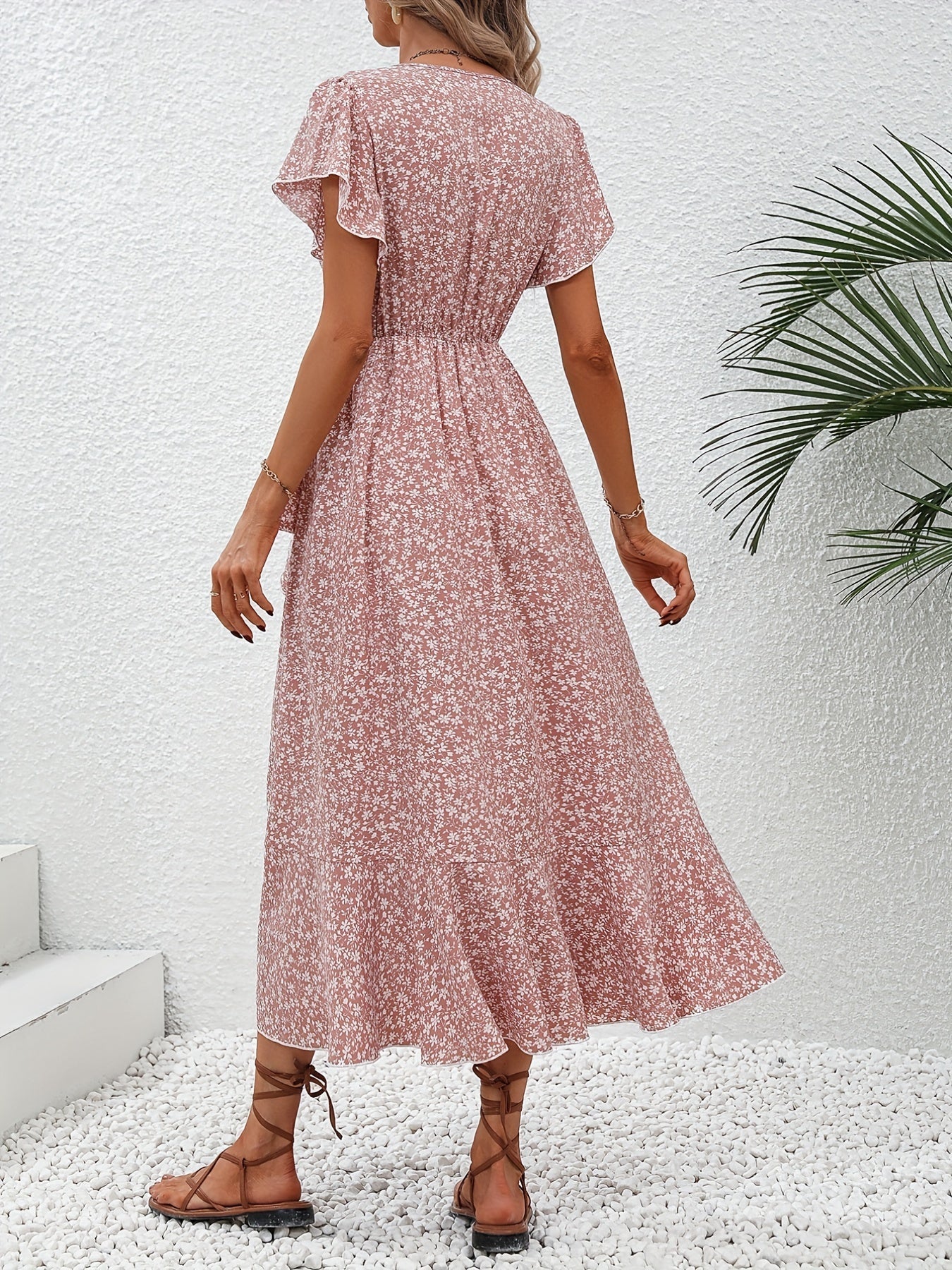 Florabelle™ – Dames Bloemjurk met Kant voor Elegante Zomerlooks-4