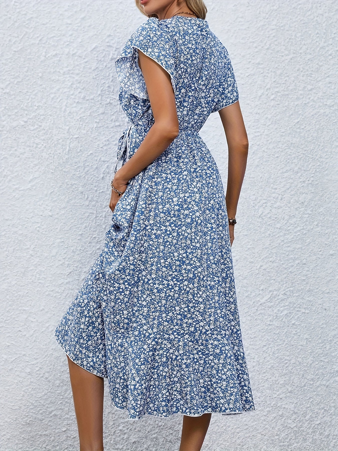Florabelle™ – Dames Bloemjurk met Kant voor Elegante Zomerlooks-6