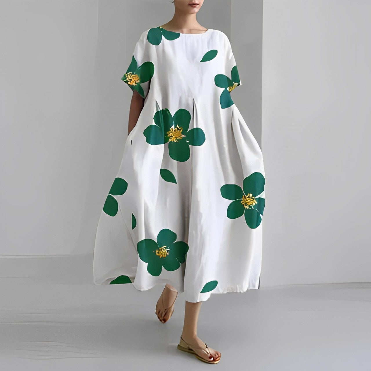 Variant image for FlorinaChic™ – Damesjurk Zomer Elegante Ademend Comfort voor Bruiloft-8