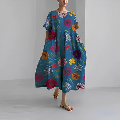 Variant image for FlorinaChic™ – Damesjurk Zomer Elegante Ademend Comfort voor Bruiloft-43