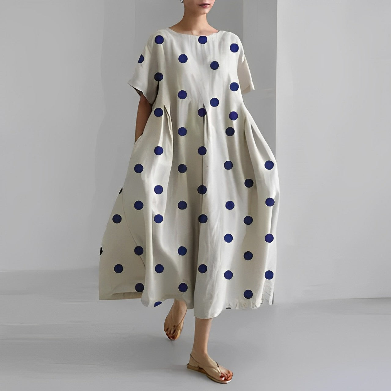 FlorinaChic™ – Damesjurk Zomer Elegante Ademend Comfort voor Bruiloft-6