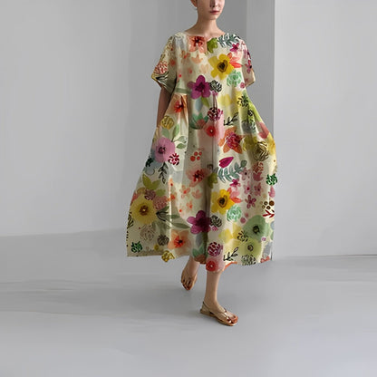 Variant image for FlorinaChic™ – Damesjurk Zomer Elegante Ademend Comfort voor Bruiloft-29