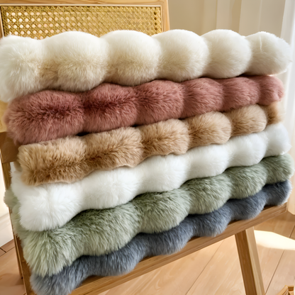 Ronde Deurmat Zachte Antislip Fleece voor Thuis