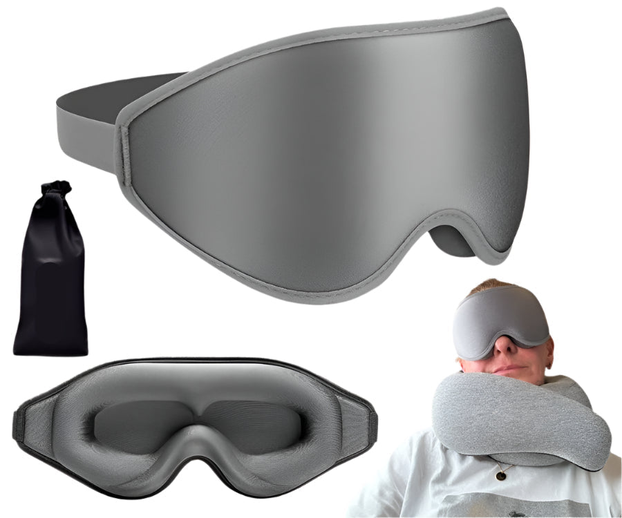 Slaapmasker Zacht Luxe voor Betere Slaap - Velinix