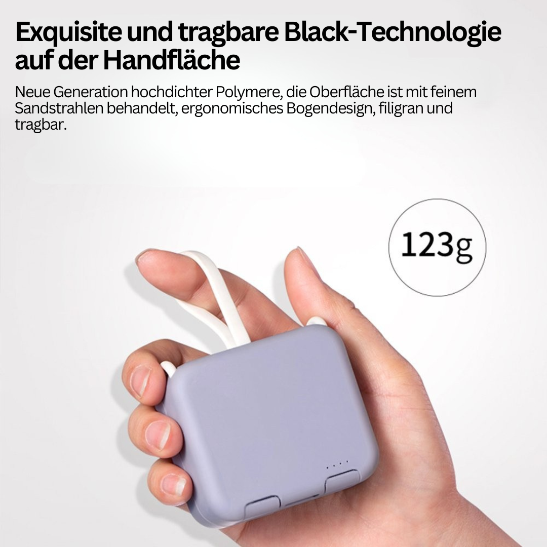 Opvouwbare Powerbank Compact voor Onderweg