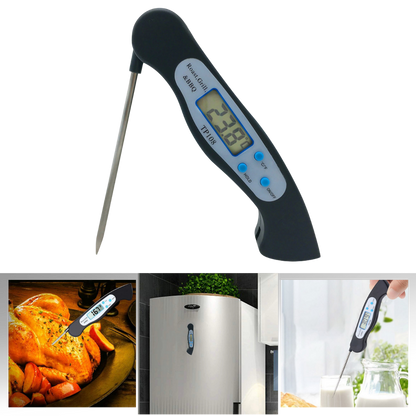 Digitale Voedselthermometer Vouwbaar Snel Meten - Velinix