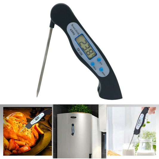 Digitale Voedselthermometer Vouwbaar Snel Meten - Velinix