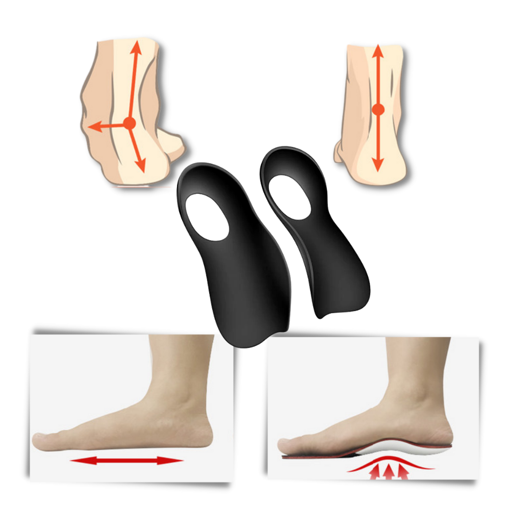 Inlegzolen voor Platte Voeten Orthopedisch Comfortabel